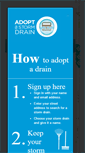 Mobile Screenshot of adopt-a-drain.org
